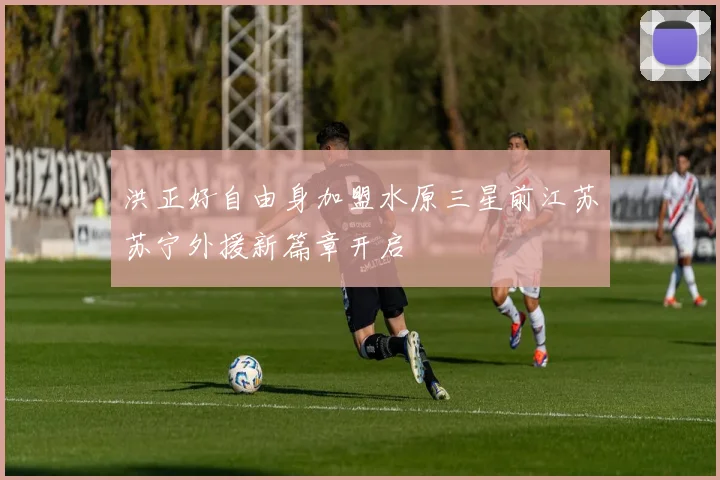 洪正好自由身加盟水原三星前江苏苏宁外援新篇章开启